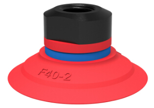 Piab吸盤F40-2硅膠，帶雙流量控制閥 訂貨號：0101554、0101556